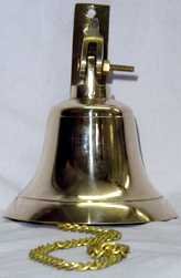 4 Brass Ship's Bell by BrassBells.Net