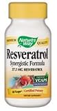 Resveratrol Antioxidant Formula 60 vegicaps from Nature's Way ( Four Pack)