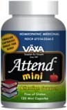 ATTEND MINI EASIER To SWALLOW By VAXA FOR ADD / ADHD