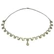 Gem Jewelry - Sterling Silver Necklace in Rainbow Stone 17.75 inches (gnklcs270nklc)