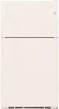 GE Profile PTS22LHSCC 21.7 cu. ft. Top-Freezer Refrigerator with ClimateKeeper System, 4 Glass Shelves, Gallon Door Storage, Electronic Touch Controls, Internal Water Dispenser and Automatic Icemaker: Bisque
