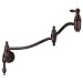 Danze D205540RB Fairmont Wall Mount Single-Handle Pot Filler, Oil Rubbed Bronze