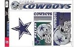 Set of (5) Team Window Clings: Dallas Cowboys