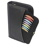 Case Logic Wallet Holds 72 CDs in Separate Sleeves, Color: Black and Gray