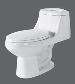 Buy Siphonic One-piece Toilet H014 (Bath Mart Toilets, Plumbing, Toilets & Bidets, Toilets)