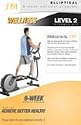 iFit Wellness Elliptical Workout SD Card ,Style: Level 1