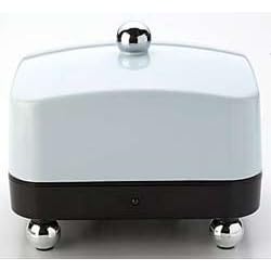 Alfille 60131 Butter Dish Black Base with Blue Lid by Alfille