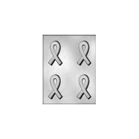 Buy 3 3 8 inch Awareness Ribbon Chocolate Candy Mold now!