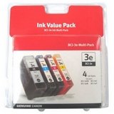 Canon BCI-3e Multipack Ink Tanks - 4 Pack (Black/Cyan/Magenta/Yellow) (4479A230)