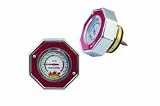 Thermocap Domestic Radiator Cap OEM Replacement w/Thermostat Built In 13 psi Red