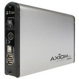 Axiom - Hard drive - 80 GB - external - 2.5 - Hi-Speed USB - 5400 rpm - buffer: 2 MB