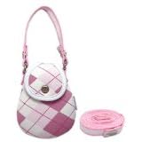 Pink Pyrographic Kroopouch Cell Phone Case + Mp3 Case