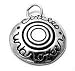 .925 Sterling Silver Circles Unbroken Charm by SilverChicks
