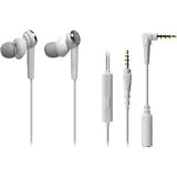 audiotechnica スマートフォン用インナーイヤーヘッドホンホワイト