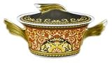 Versace by Rosenthal Medusa Red Covered Vegetable