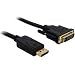 DELOCK Kabel Displayport > DVI24+1 St/St 2m DL