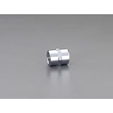 エスコ Rc1/2"xRc1/2"給水管用六角ソケット(クロムメッキ) EA432MA-113
