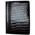 IMAGE OF Piel Frama Premium Leather Case with MAGNETIC Closure for the Apple iPad 2 (Black Crocodile)