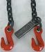 Dayton 2UKE9 Chain Sling, SGG, 7100Lb, 3/8In, L5Ft