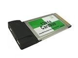 PCMCIA CARDBUS - 2X FIREWIRE 400 IEEE1394a CONTROLLER CARD - VIA CHIPSET