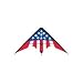 GALA STARS & STRIPES NYLON STUNT KITE 56" X 28"
