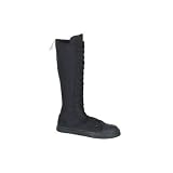 Canvas Steel Toe Sneaker Knee Boot 