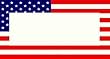Airbrushed License Plate - American Flag Plastic License Plate Frame - #9509