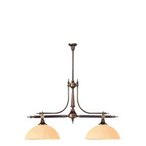 Crystorama Camden 1362-RB Round (27H x 38W) Pool Table 2 Light 200 watt Pendant in Roman... by Crystorama