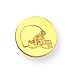14K Cleveland Browns Disc Tie Tac
