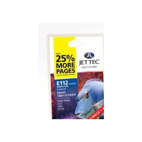 Epson T080 B/C/M/Y/PC/PM MULTIPACK Compatible Ink Cartridge by JetTec - E80