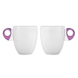 GUZZINI FEELING MUG - PINK HANDLE