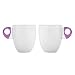 GUZZINI FEELING MUG - PINK HANDLE