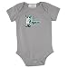 Florida Marlins Newborn Mascot One Piece Bodysuit by Pine Sports - Grey 3-6 Months