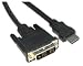 Max Value HDMI 19 Pin Male to Single Link DVI-D Male, 5 Mtrs, Black
