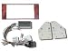 Beat-Sonic SLA-22WD Double DIN Audio Integration Installation Kit for 1995-2000 LEXUS LS400 WITH ACS