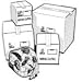 3 Pack of 6417-SS05-PC 5# BOX OF RAGS