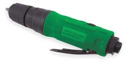 Speedaire 2YPR9 Pneumatic Drill, Keyless, 1/4 In, 2600 RPM