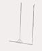 Dalite Standard Fast-fold Screen and Drapery Accessory 9 Feet T-legs (per Pair) Screens Under 10 Feet in Height - Dalite 40992