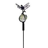 VWI MGS-B-71 Dragonfly - Marble Garden Stake Powder Metal Coated