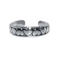 .925 Sterling Silver Antique Finish Toe Ring
