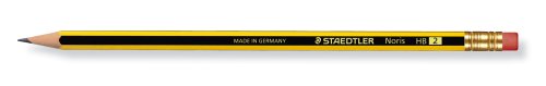 Staedtler Noris HB Pencils, Rubber Tipped, Box of 12