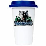 Minnesota Timberwolves - NBA 12oz Double Wall Tumbler with Silicone Lid