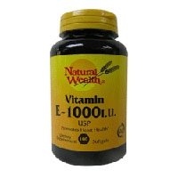 Vitamin E SFGL 1000 IU SYN NAT/WL Size: 100