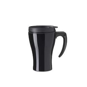 Rosti Mepal, Mug isotermico con apertura automatica, colore: Nero Rosti Mepal, Mug isotermico con apertura automatica, colore: Nero