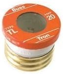 Bussmann Plug Fuse Time Delay 20 Amp 125 V Brass Small Motor &amp; Inductive Load Circuits Cd 3 by Buss