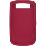 OEM DARK RED MERLOT Blackberry Silicone Rubber Gel Skin Case Cover for Tour 9630 and Bold 9650