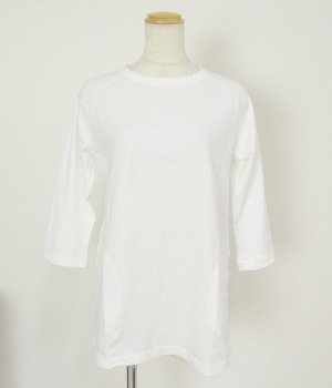 DANA FANEUIL(ダナファヌル)ムラ糸天竺 ラグラン7分袖チュニック(D-5713301)