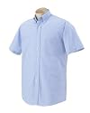 Van Heusen Men Short-Sleeve Wrinkle-Resistant Oxford (56850)