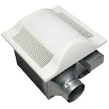 Energy Star Qualified 80-CFM Bathroom Exhaust Fan with Light