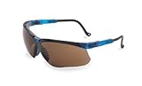 UPC 603390088704 product image for Uvex S3241X Genesis Safety Eyewear, Vapor Blue Frame, Espresso UV Extreme Anti-F | upcitemdb.com